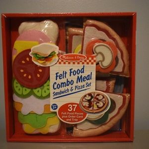 Melissa and Doug Felt Food Combo Meal NIB